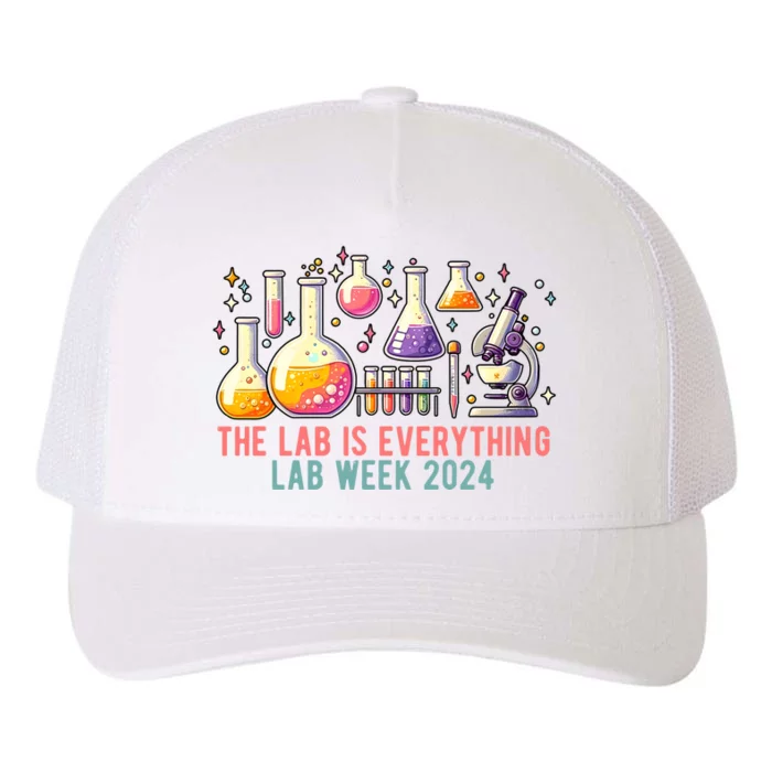 The Lab Is Everything Lab Week 2024 Yupoong Adult 5-Panel Trucker Hat