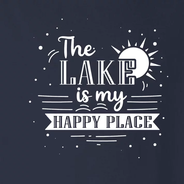 The Lake Is My Happy Toddler Long Sleeve Shirt