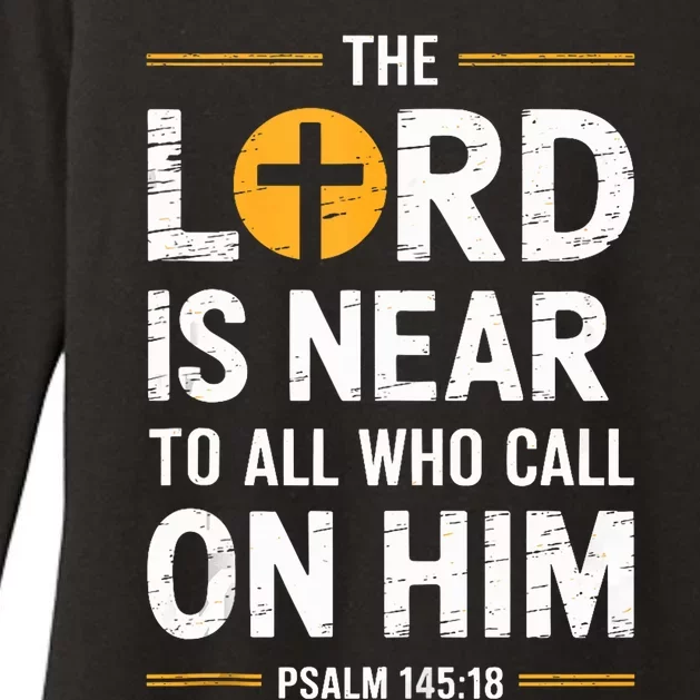 The Lord Is Near To All Who Call On Him Womens CVC Long Sleeve Shirt