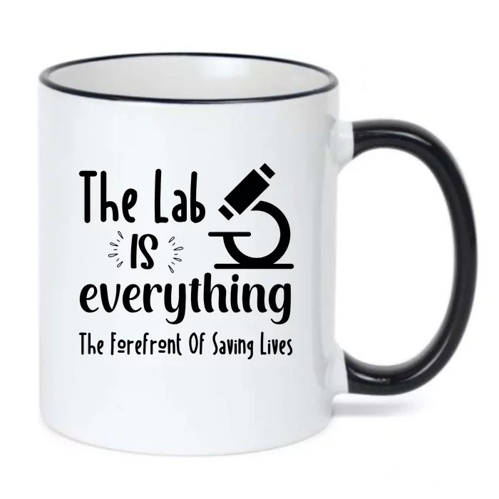 The Lab Is Everything Lab Week 2024 Medical Lab Science (1) Black Color Changing Mug