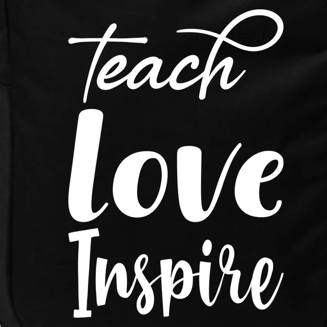 Teach Love Inspire Impact Tech Backpack