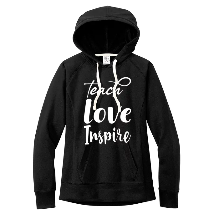 Teach Love Inspire Women's Fleece Hoodie