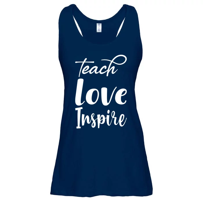 Teach Love Inspire Ladies Essential Flowy Tank