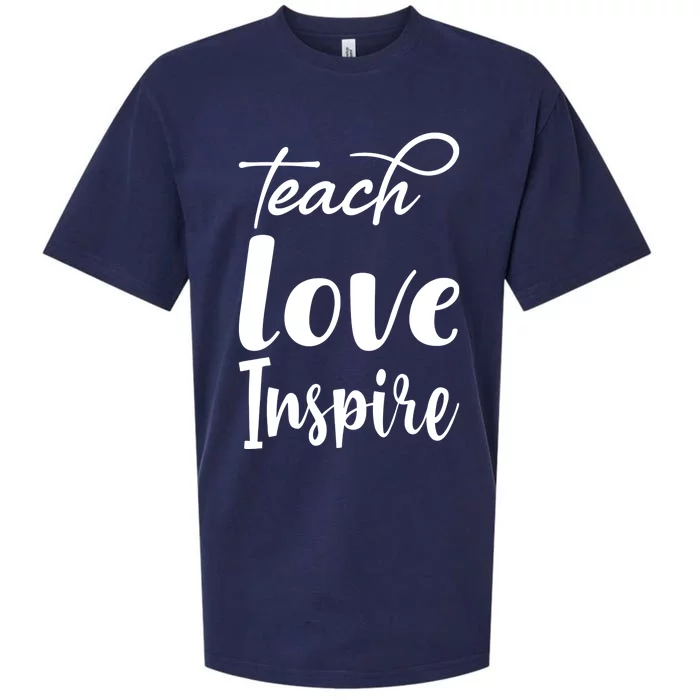 Teach Love Inspire Sueded Cloud Jersey T-Shirt