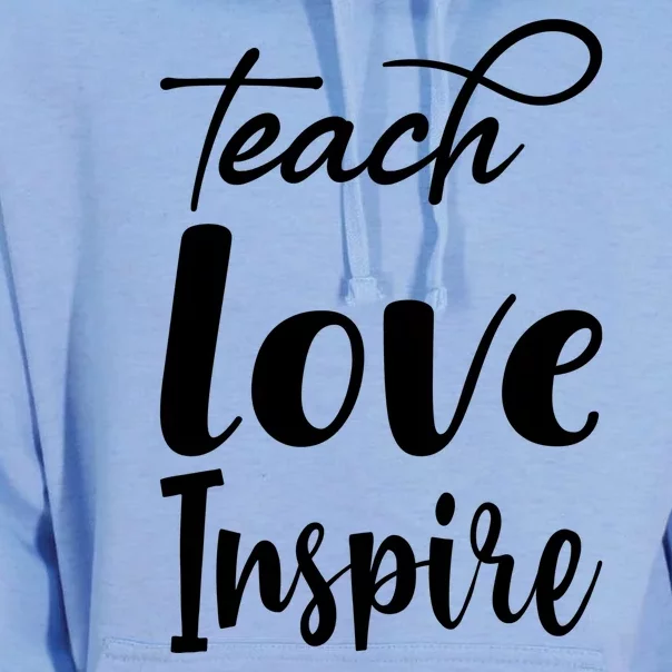 Teach Love Inspire Unisex Surf Hoodie