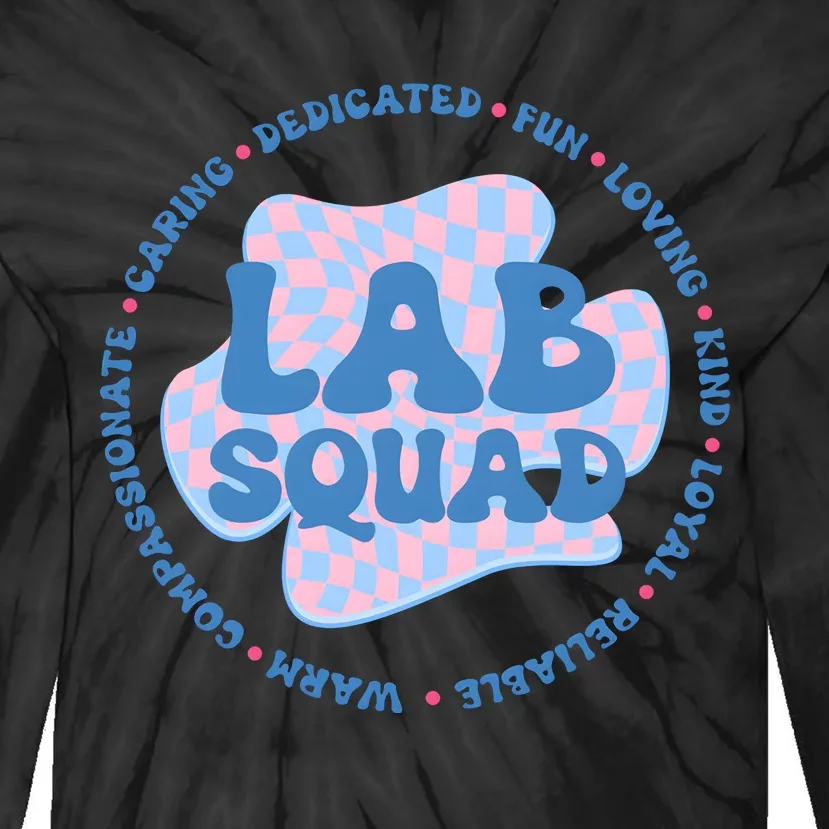 The Lab Is Everything Phlebotomy Week Tie-Dye Long Sleeve Shirt