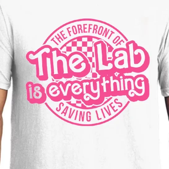 The Lab Is Everything Lab Week 2024 Lab Scientist Pathology Pajama Set