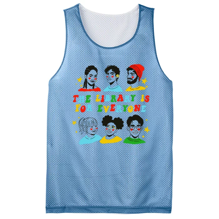 The Library Is For Everyone Mesh Reversible Basketball Jersey Tank