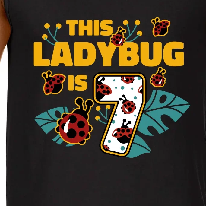 This Ladybug Is 7 Cute Gift Comfort Colors® Tank Top