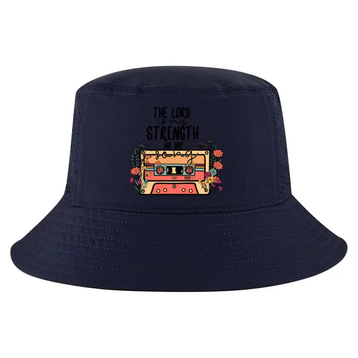 The Lord Is My Strength And My Song Psalm 118:14 Bible Verse Cool Comfort Performance Bucket Hat