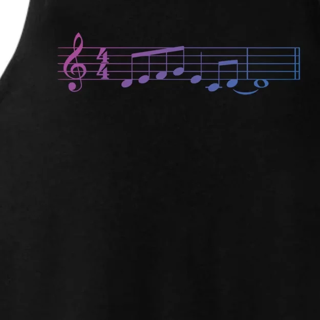 The Lick Jazz Fongift Music Lover Funny Gift Ladies Tri-Blend Wicking Tank