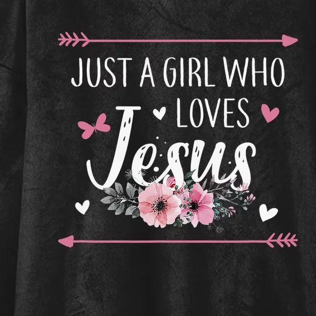 This  Loves Jesus Funny Christian Faith Religious Hooded Wearable Blanket