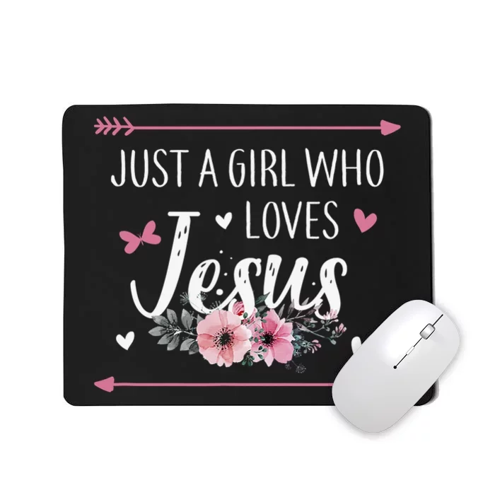 This  Loves Jesus Funny Christian Faith Religious Mousepad