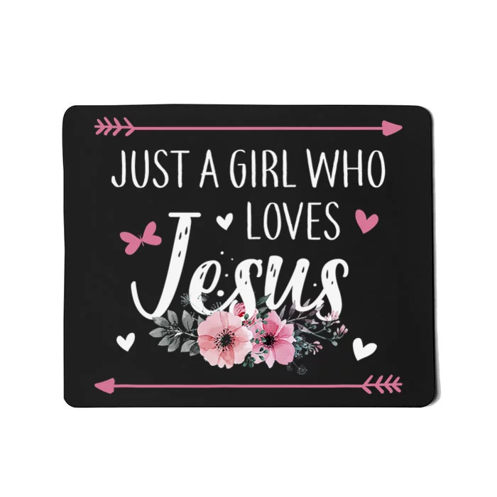 This  Loves Jesus Funny Christian Faith Religious Mousepad