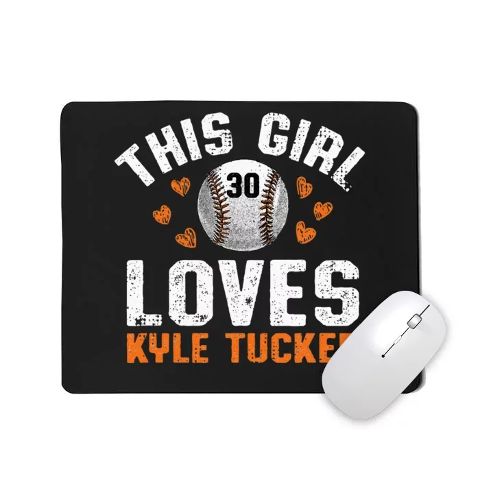 This Loves Kyle Tucker Houston MLBPA Mousepad