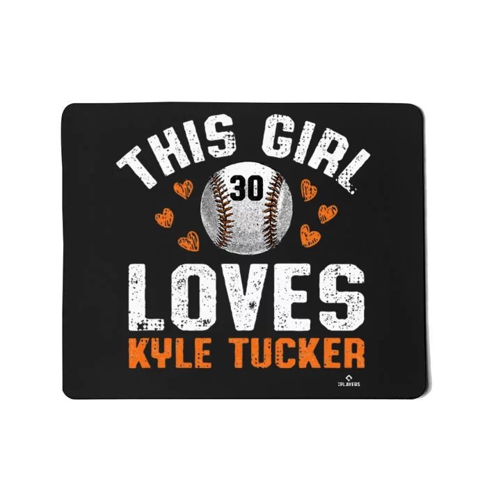 This Loves Kyle Tucker Houston MLBPA Mousepad