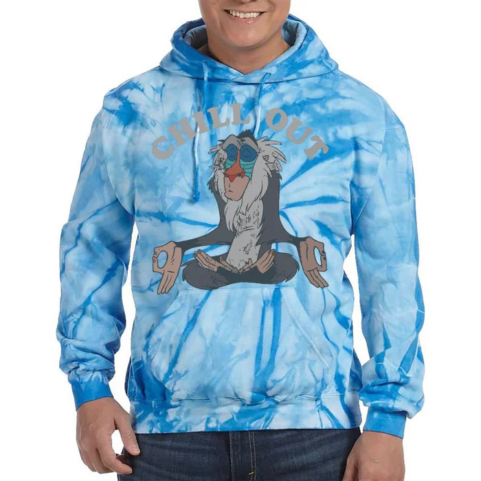 The Lion King Rafiki Vintage Chill Out Meditation Tie Dye Hoodie