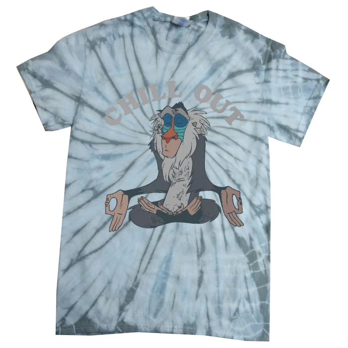 The Lion King Rafiki Vintage Chill Out Meditation Tie-Dye T-Shirt