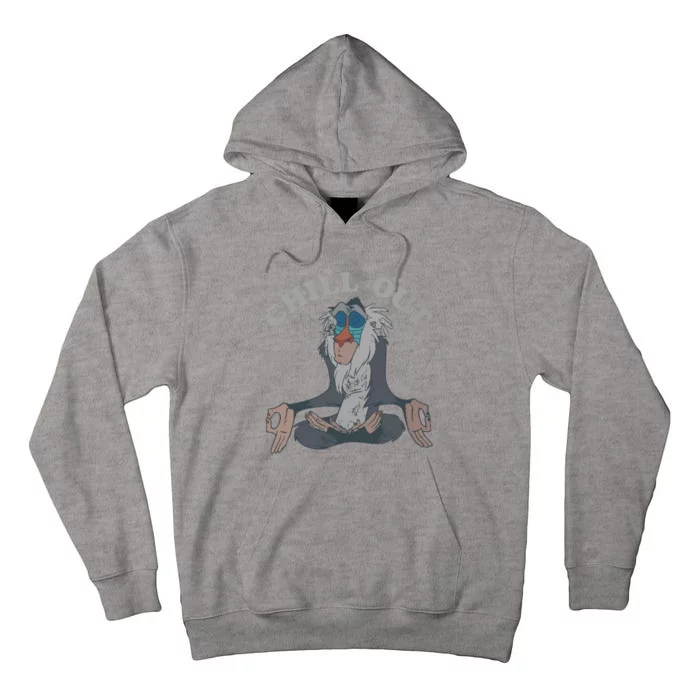 The Lion King Rafiki Vintage Chill Out Meditation Tall Hoodie