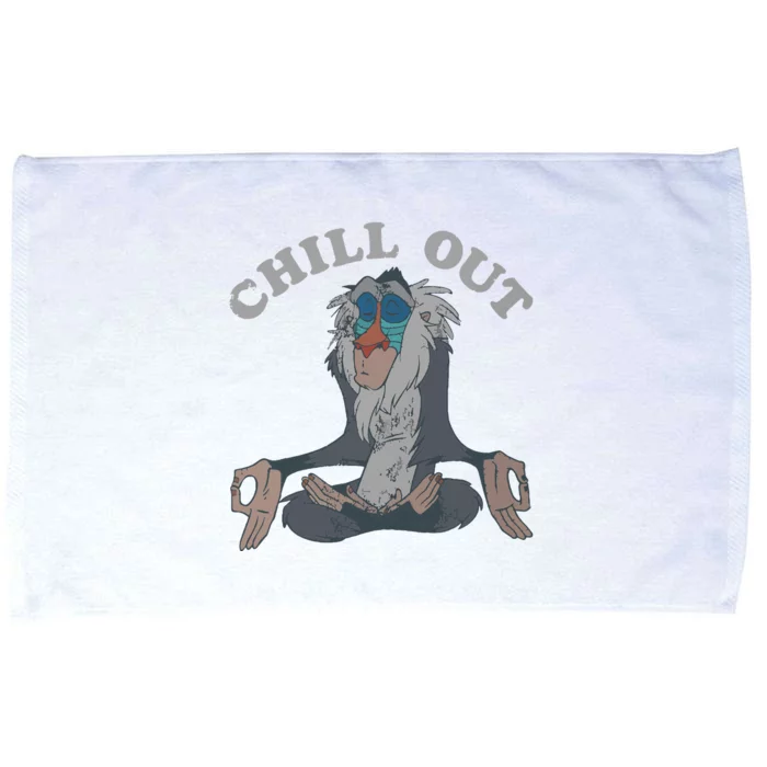 The Lion King Rafiki Vintage Chill Out Meditation Microfiber Hand Towel