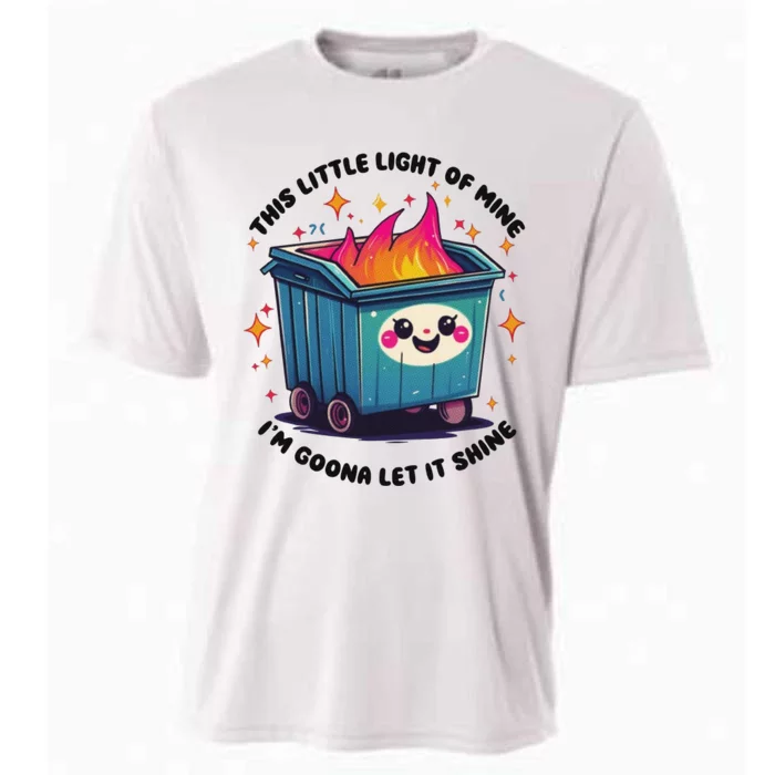 This Little Light Of Mine Im Gonna Let It Shine Christmas Cooling Performance Crew T-Shirt