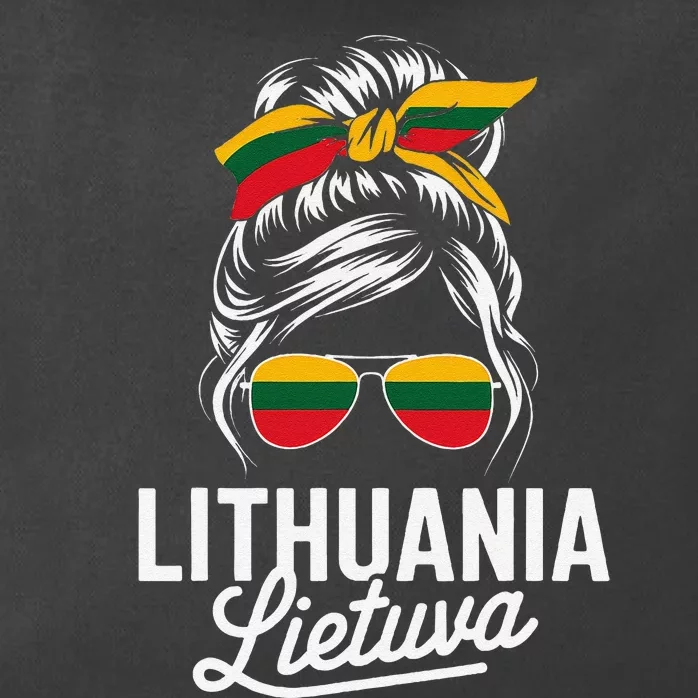 Travel Lithuania Lietuva Explore Culture Zip Tote Bag