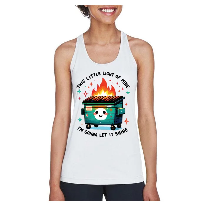 This Little Light Of Mine Women's Racerback Tank