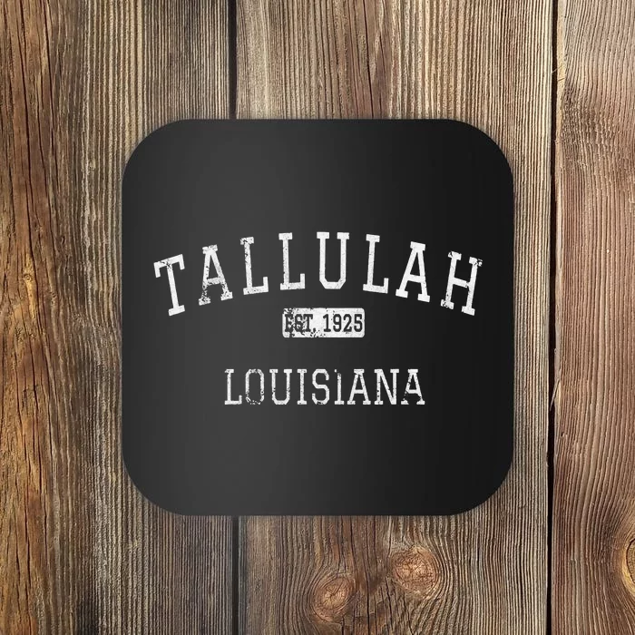 Tallulah Louisiana LA Vintage Coaster