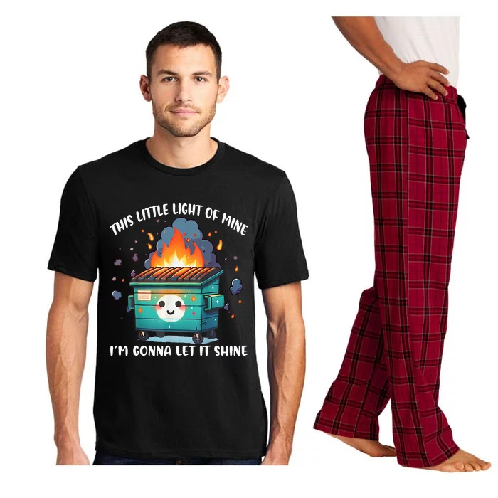 This Little Lightof Mine Lil Dumpster Fire Pajama Set