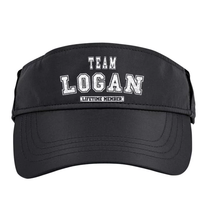 Team Logan Lifetime Member Family Last Name Adult Drive Performance Visor