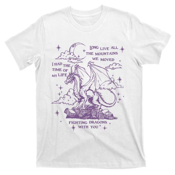 Taylor Long Live Fighting Dragons With You T-Shirt