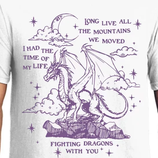 Taylor Long Live Fighting Dragons With You Pajama Set