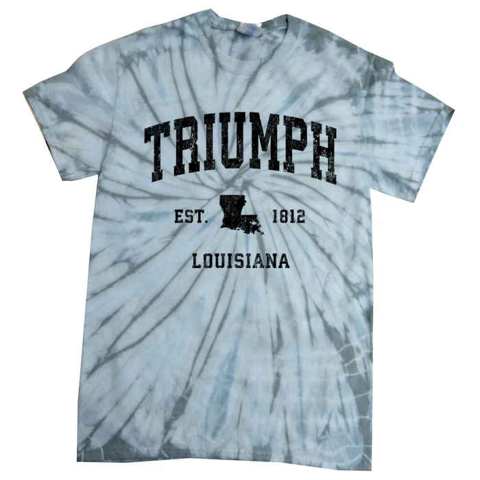 Triumph Louisiana La Vintage Athletic Tie-Dye T-Shirt