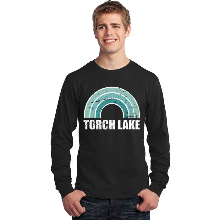 Torch Lake Michigan Family Vacation Tall Long Sleeve T-Shirt