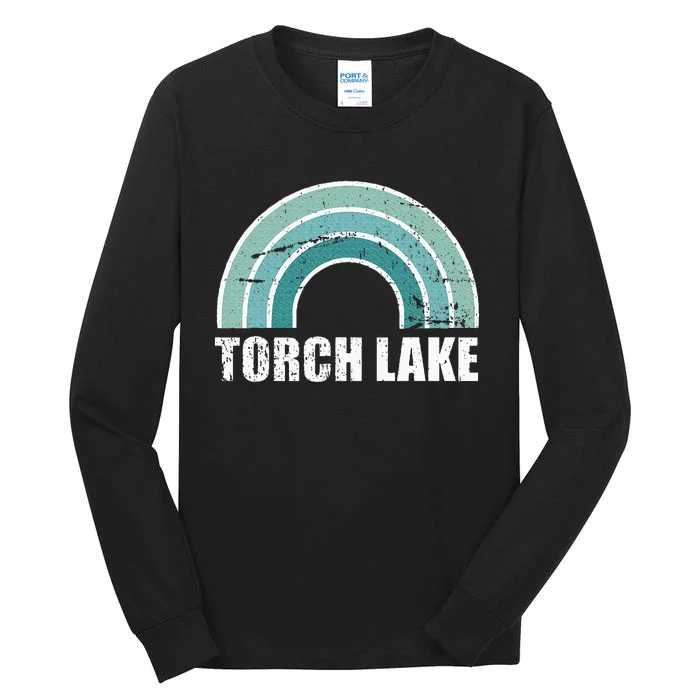 Torch Lake Michigan Family Vacation Tall Long Sleeve T-Shirt