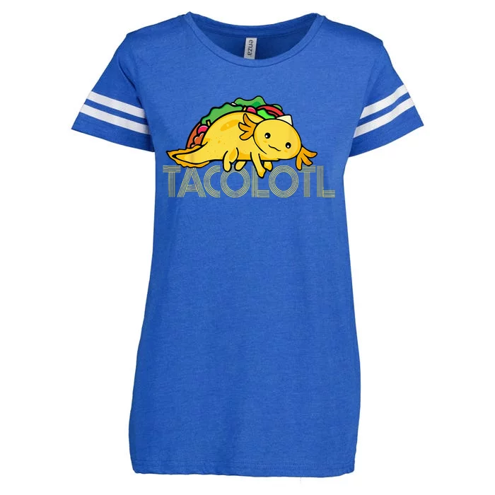 Taco Lover Men Axolotl Lover Women Cute Mexican Axolotl Enza Ladies Jersey Football T-Shirt