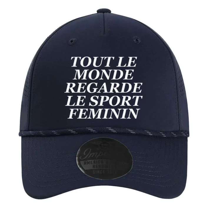 Tout Le Monde Regarde Le Sport Feminin Performance The Dyno Cap