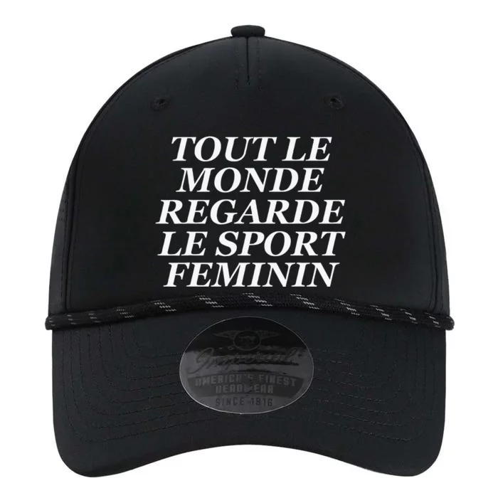 Tout Le Monde Regarde Le Sport Feminin Performance The Dyno Cap