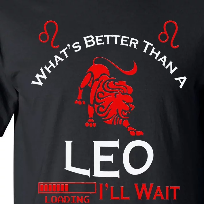 Team Leo Man or Leo Woman Retro Style Horoscope Birthday Tall T-Shirt