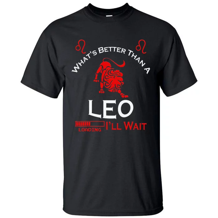 Team Leo Man or Leo Woman Retro Style Horoscope Birthday Tall T-Shirt