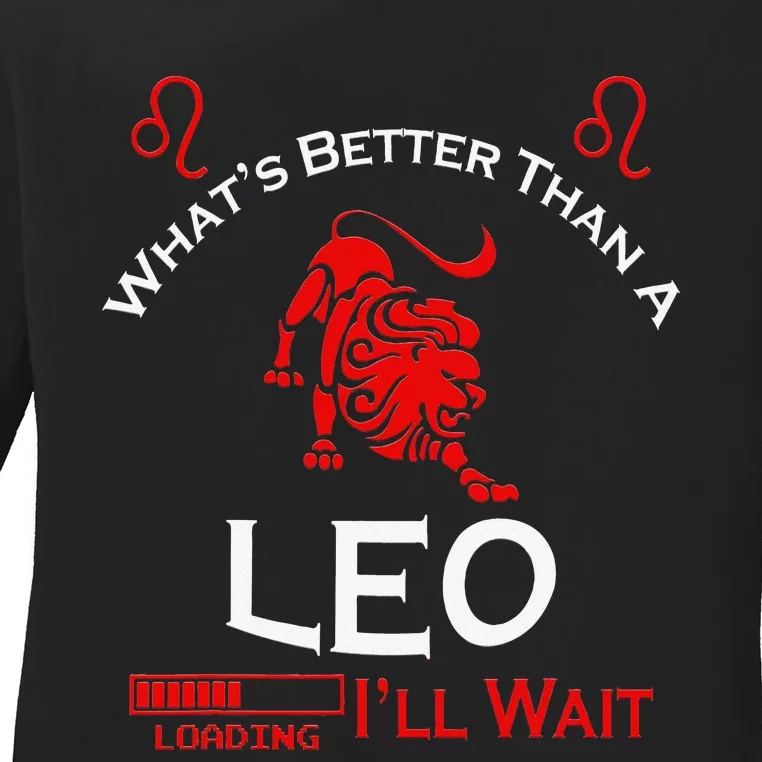 Team Leo Man or Leo Woman Retro Style Horoscope Birthday Ladies Long Sleeve Shirt