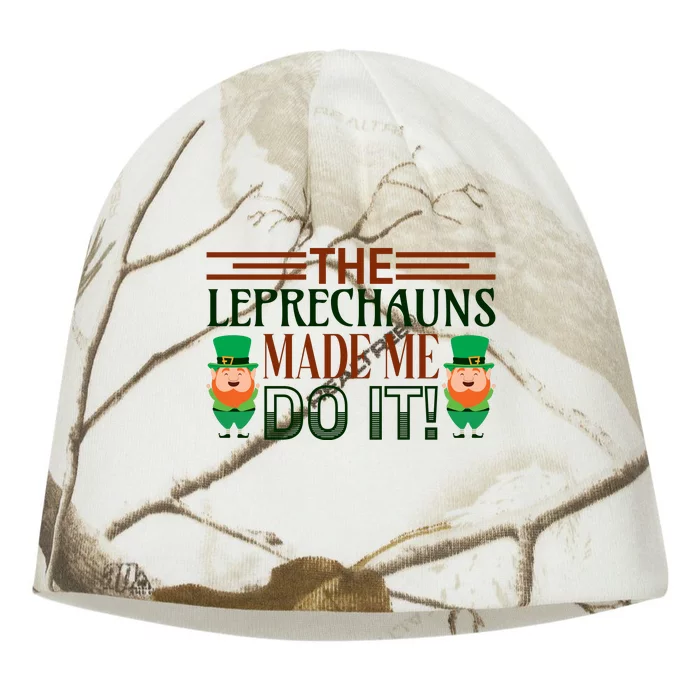 The Leprechauns Made Me Do It Kati - Camo Knit Beanie