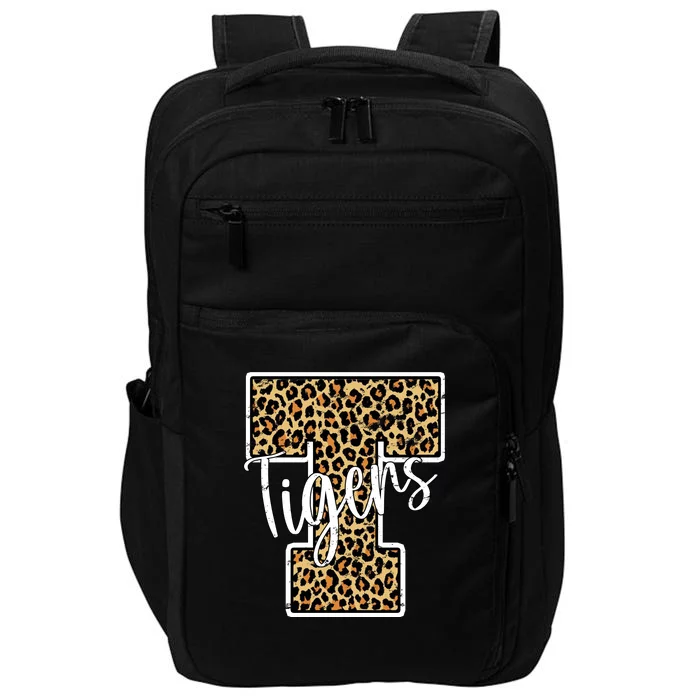 Tigers Leopard Mascot Impact Tech Backpack