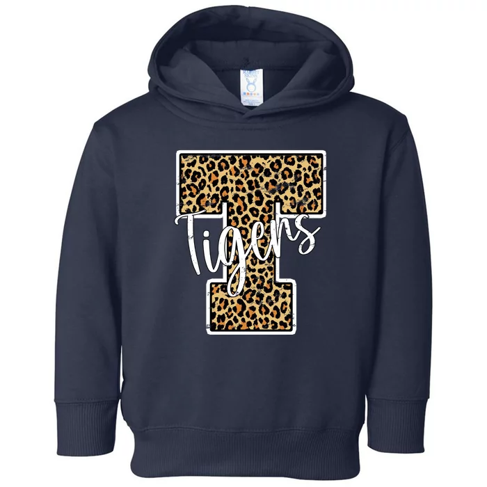 Tigers Leopard Mascot Toddler Hoodie