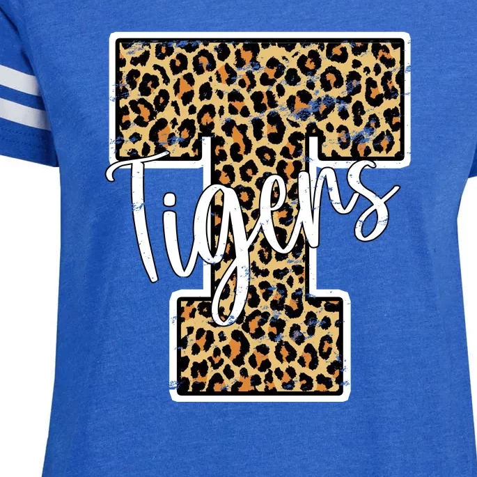 Tigers Leopard Mascot Enza Ladies Jersey Football T-Shirt