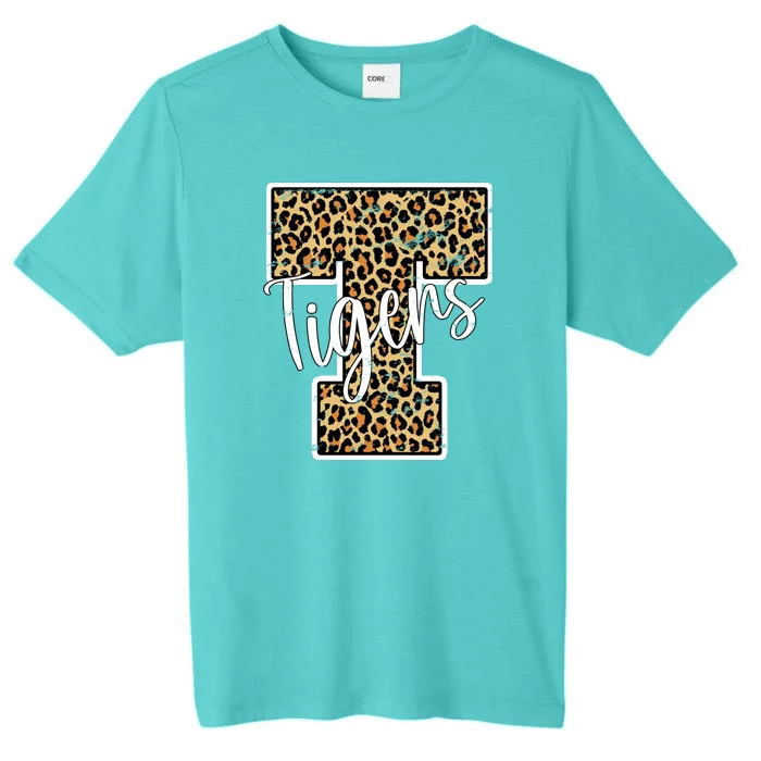 Tigers Leopard Mascot ChromaSoft Performance T-Shirt