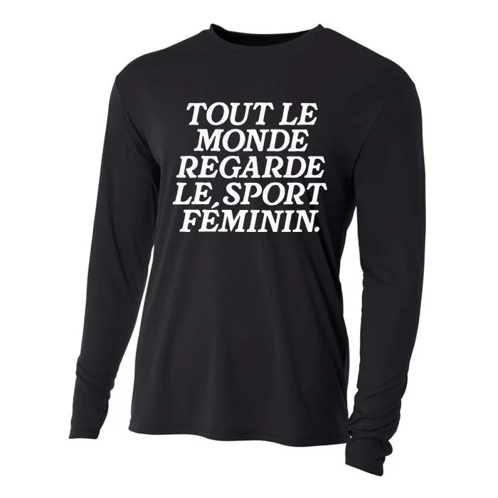 Tout Le Monde Regarde Le Sport Feminin Women’S Sports Cooling Performance Long Sleeve Crew