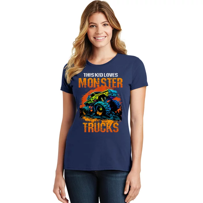 This Loves Monster Trucks Monster Truck Women's T-Shirt