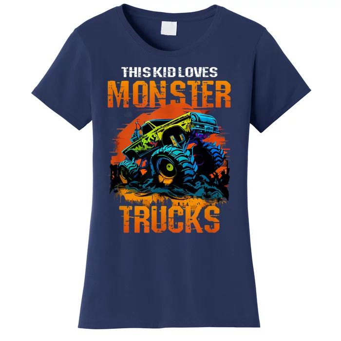 This Loves Monster Trucks Monster Truck Women's T-Shirt