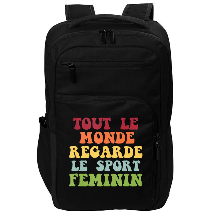 Tout Le Monde Ragarde Le Sport Feminin Impact Tech Backpack